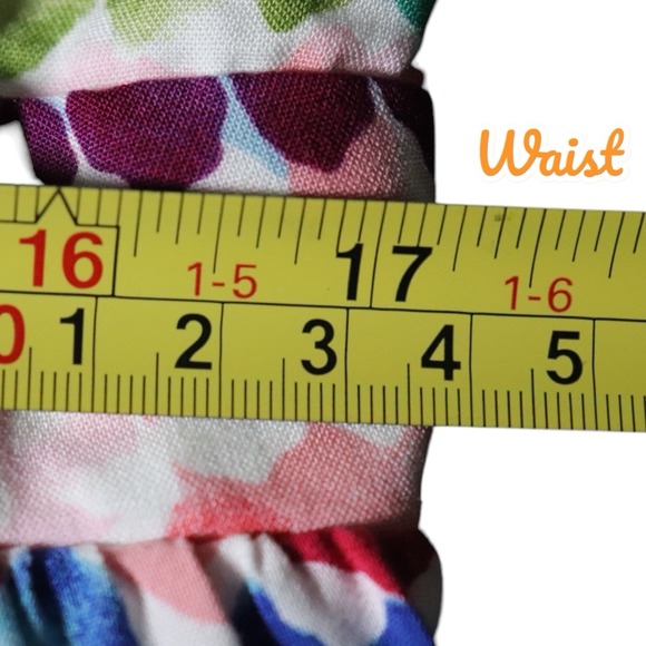 Miami Francesca's Alexis Watercolor Maxi Sun Dress Size XL‎ Colorful Casual Chic - Picture 7 of 14